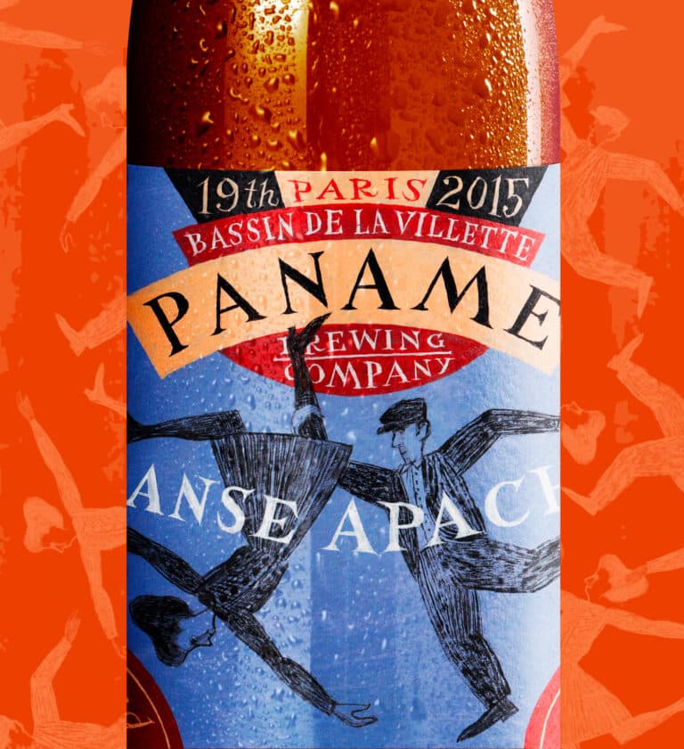 Danse Apache - bière artisanale paname - porter fumée - spéciale